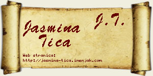 Jasmina Tica vizit kartica